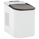 VidaXL 50755 macchina per cubetti di ghiaccio Macchina per ghiaccio portatile 15 kg/24h 112 W Bianco