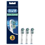 Braun Oral-B Testine di ricambio Dual Clean 3 ricambi