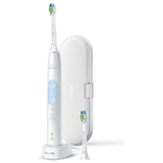 Philips Sonicare ProtectiveClean 5100 Spazzolino Elettrico Sonico Bianco, con custodia da viaggio HX6859/29