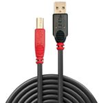 Lindy-42762-cavo-USB-15-m-USB-2.0-USB-A-USB-B-Nero-Rosso