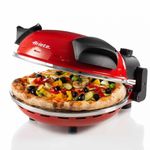 Ariete 909 Forno Pizza - Pizza in 4 minuti - Piastra in pietra refrattaria con trattamento antiaderente