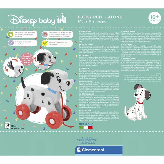 Clementoni-Disney-Lucky-Trainabile-Carica-101