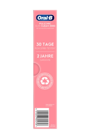 Braun-Oral-B-Pulsonic-Slim-Clean-2000-Adulto-Spazzolino-elettrico-sonico-Rosa