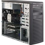 Supermicro Custodia per workstation nera mid-tower Supermicro 732D4