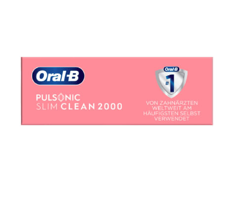 Braun-Oral-B-Pulsonic-Slim-Clean-2000-Adulto-Spazzolino-elettrico-sonico-Rosa