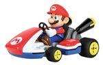 Ferngesteuertes-Offroad-Fahrzeug-mit-Nintendo-Lizenz--Onroad--Dynamische-Figur-Bewegung-Mario-legt-sich-in-die-jeweilige