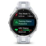 GARMIN-Forerunner-965-bianco-grigio-Smartwatch-GPS-cinturino-in-silicone-art-010-02809-11