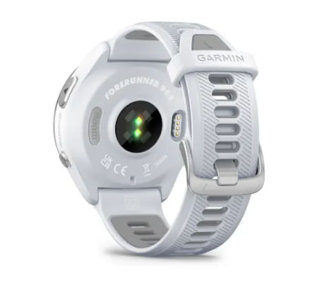 GARMIN-Forerunner-965-bianco-grigio-Smartwatch-GPS-cinturino-in-silicone-art-010-02809-11