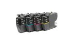 Brother-LC-421VAL-PagePack-4-pz-Originale-Resa-standard-Nero-Ciano-Magenta-Giallo