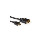 ACT AK3739 cavo e adattatore video 1 m HDMI DVI-D Nero