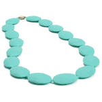 Chewbeads Collana da dentizione Hudson Turchese