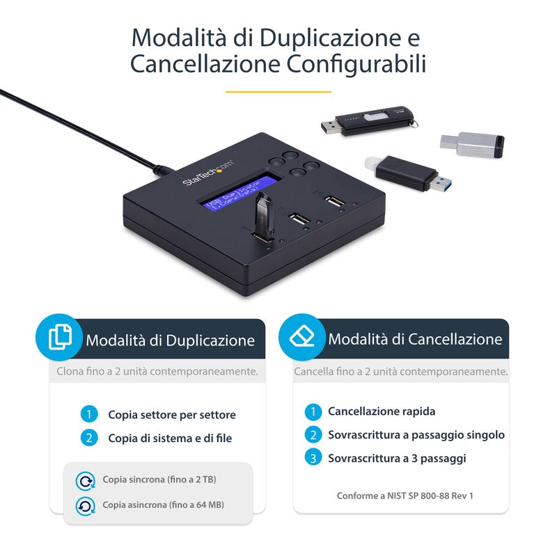 StarTech.com-Dock-per-Unita--USB---Duplicatore-Eraser-Standalone-1-2-per-Chiavette-USB-consente-la-copia-del-sistema-e-settore-per-settore-a-1