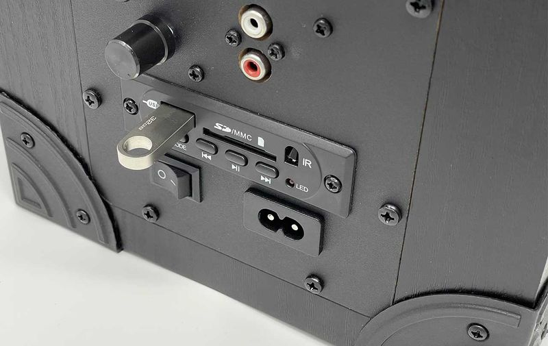 Empire-Media-HS.MINIQUBO-altoparlante-2-vie-Nero