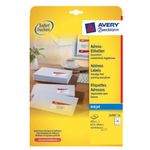 Avery Zweckform Etichette per indirizzi AVERY Zweckform J4792-25 635 x 296 mm bianco