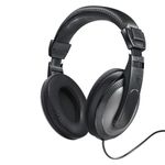 Hama-ShellTV-Cuffie-Cablato-A-Padiglione-TV-Nero--Hama-ShellTV-Headphones-3.5-mm-Jack-6.35mm-Adapter-40mm-Drivers-6m-Cab