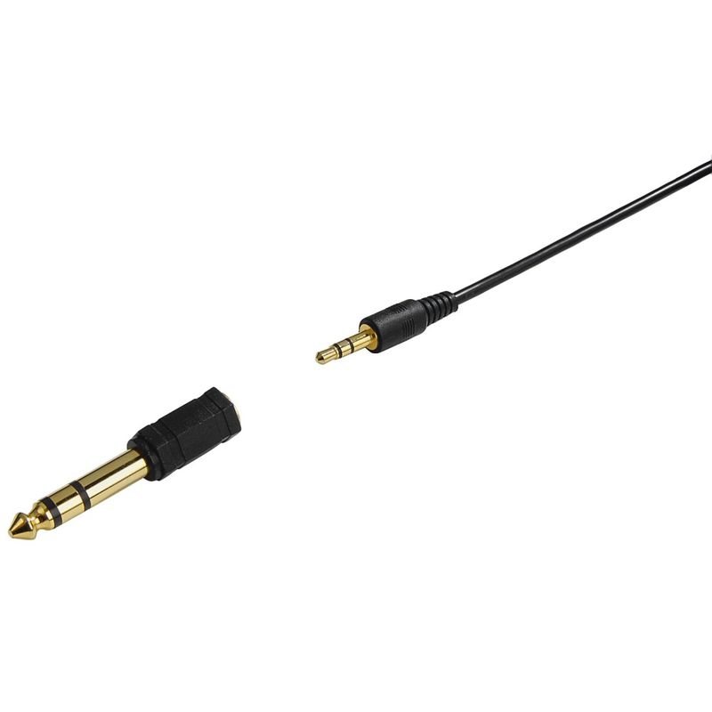 Hama-ShellTV-Cuffie-Cablato-A-Padiglione-TV-Nero--Hama-ShellTV-Headphones-3.5-mm-Jack-6.35mm-Adapter-40mm-Drivers-6m-Cab