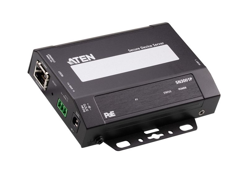 ATEN-1-Port-RS-232-Secure-Device-Server-over-Ethernet-Transmission-with-PoE