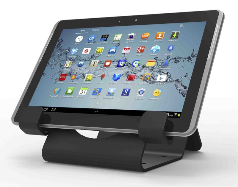 Compulocks-Universal-Tablet-Security-Holder-Tablet-UMPC-Nero--Compulocks-Universal-Tablet-Holder-with-Keyed-Cable-Lock--