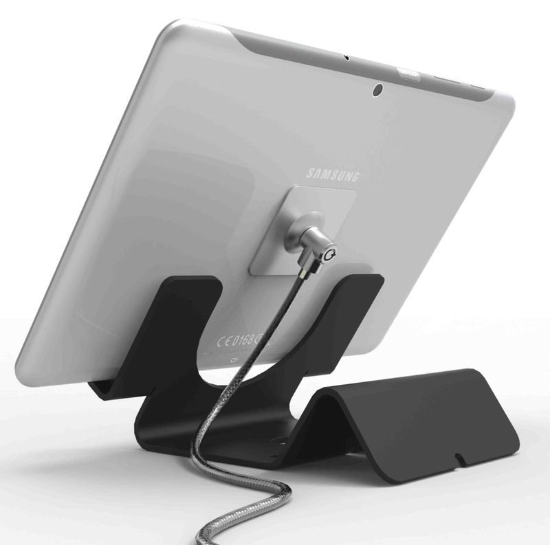 Compulocks-Universal-Tablet-Security-Holder-Tablet-UMPC-Nero--Compulocks-Universal-Tablet-Holder-with-Keyed-Cable-Lock--