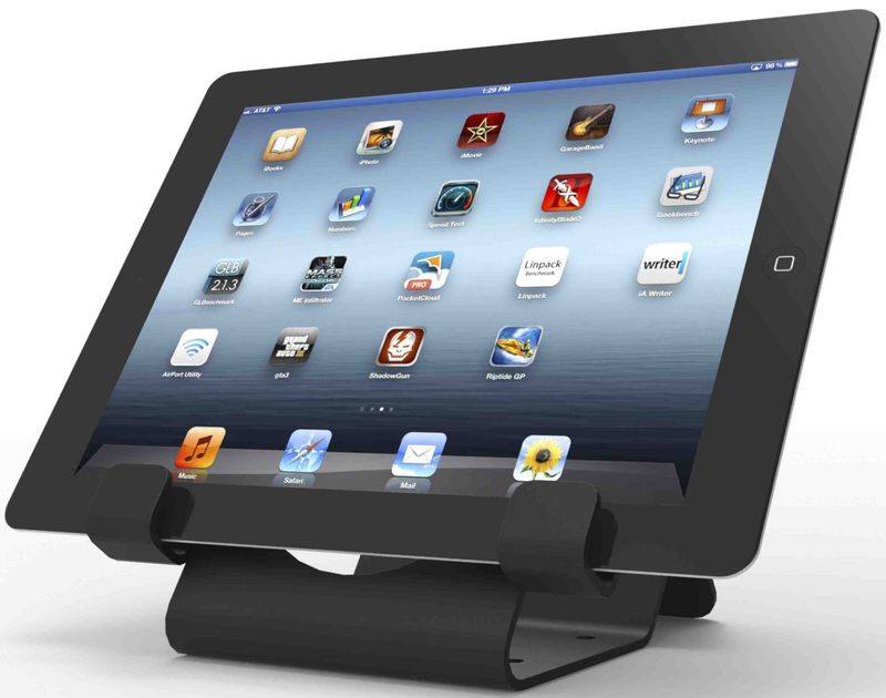 Compulocks-Universal-Tablet-Security-Holder-Tablet-UMPC-Nero--Compulocks-Universal-Tablet-Holder-with-Keyed-Cable-Lock--