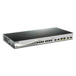 Dlink D-Link DXS-1210-12TC/E switch di rete Gestito L2 10G Ethernet (100/1000/10000) 1U Nero, Argento