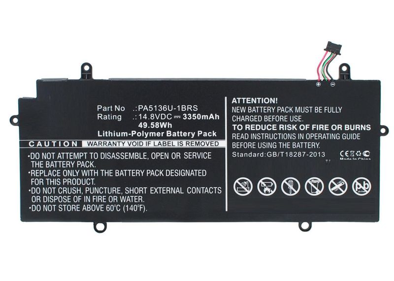 CoreParts-MBXTO-BA0025-ricambio-per-laptop-Batteria--Laptop-Battery-for-Toshiba---50Wh-Li-Pol-14.8V-3350mAh---Black-50Wh