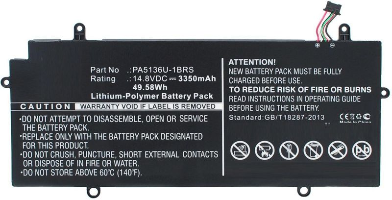 CoreParts-MBXTO-BA0025-ricambio-per-laptop-Batteria--Laptop-Battery-for-Toshiba---50Wh-Li-Pol-14.8V-3350mAh---Black-50Wh