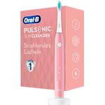 Procter & Gamble Oral-B Pulsonic Slim Clean 2000 Adulto Spazzolino elettrico sonico Rosa, Bianco