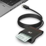 ACT AC6015 lettore di card readers Interno USB USB 2.0 Nero