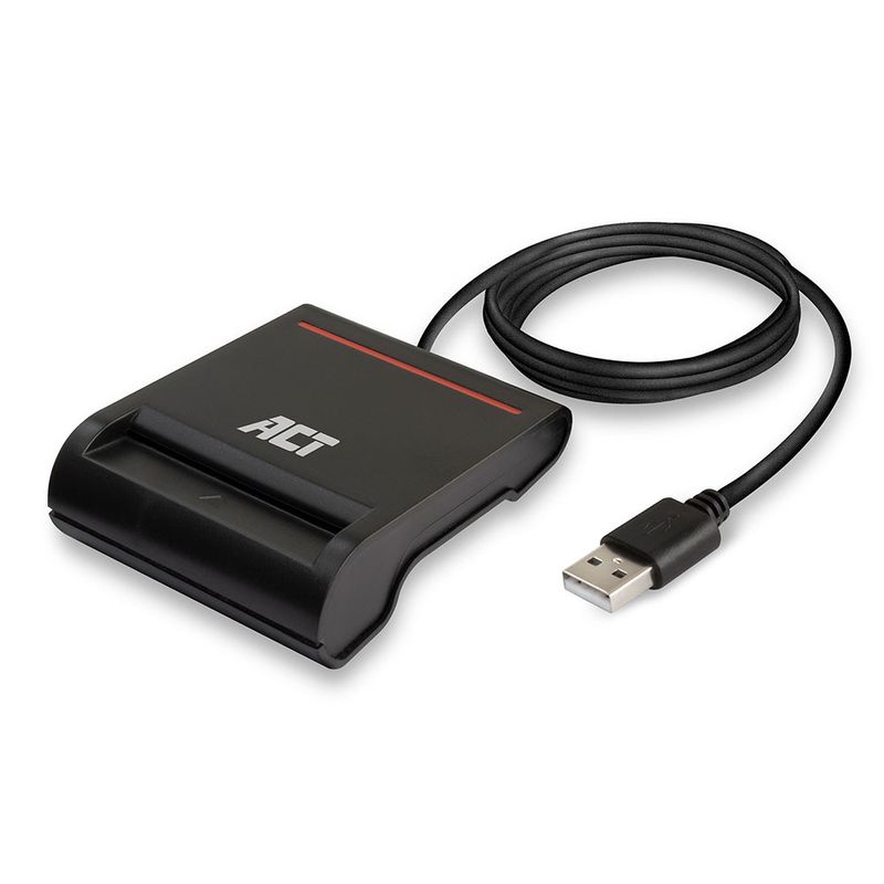 Lettore-di-smart-card-ACT-AC6015-USB-interna-USB-2.0-Nero