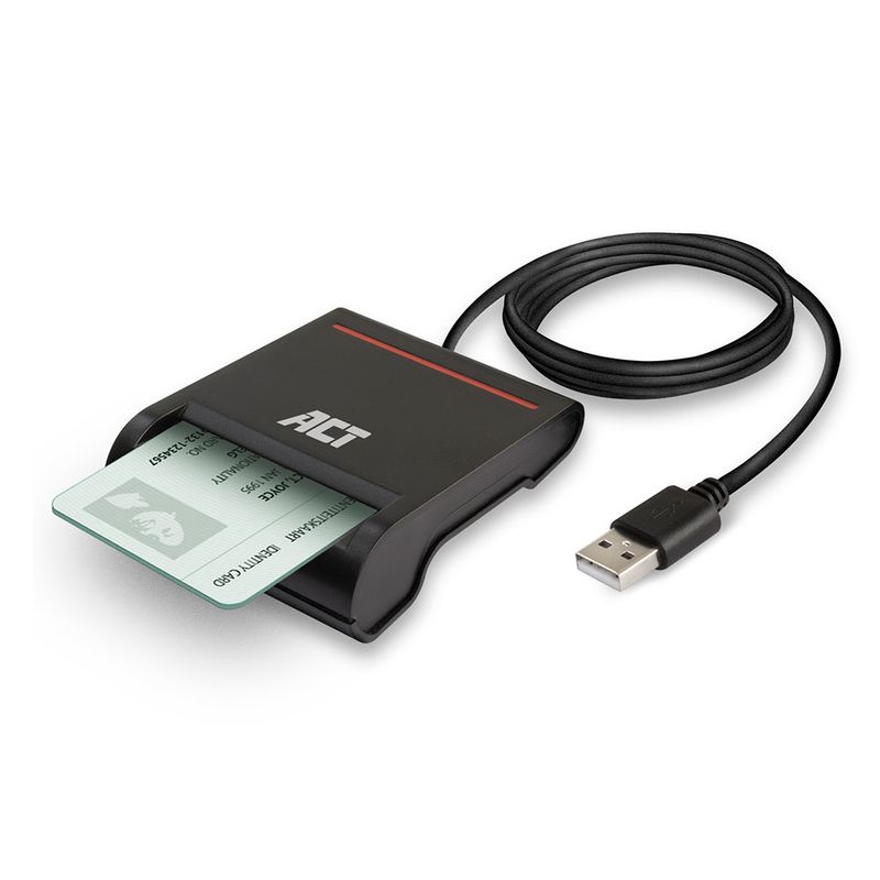 Lettore-di-smart-card-ACT-AC6015-USB-interna-USB-2.0-Nero