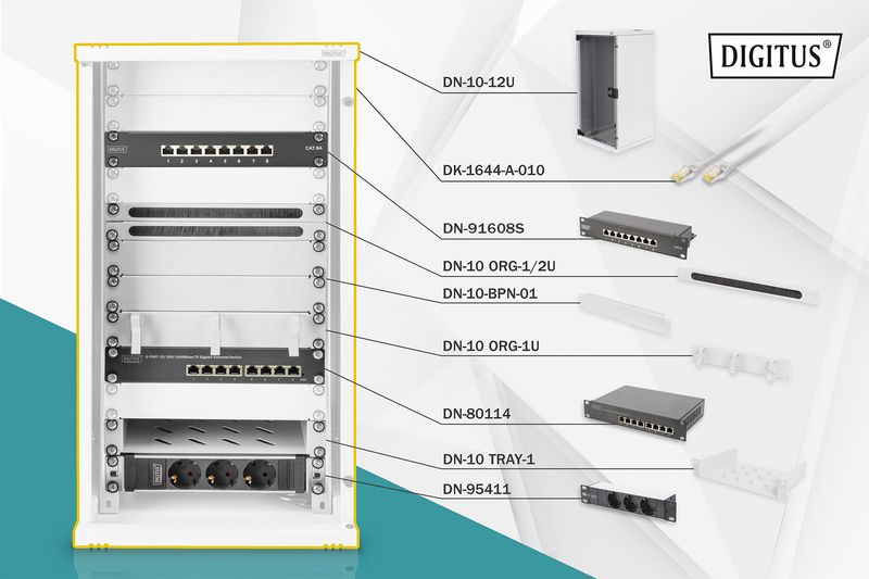 10-inch-network-bundle----incl.-12U-cabinet----grey-and-various-components