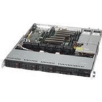 Supermicro CSE-113MFAC2-R804CB Chassis nero 1U SC113MFAC2 con 800 W ridondanti (platino)