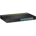 Trendnet TPE-TG240G switch di rete Non gestito L2 Gigabit Ethernet (10/100/1000) Supporto Power over Ethernet (PoE) Nero