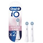 Braun Oral-B iO Gentle Care Testine Di Ricambio, 2 Pezzi