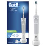 Oral-B Vitality 100 CrossAction Adulto Spazzolino rotante-oscillante Bianco