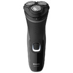 Philips Serie 1000 S1231-41 rasoio elettrico Rotazione Trimmer Nero, Grigio