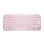 Logitech MX Keys Mini tastiera RF senza fili  Bluetooth QWERTY Inglese Rosa (MX KEYS MINI KEYBOARD - ROSE) - Versione UK