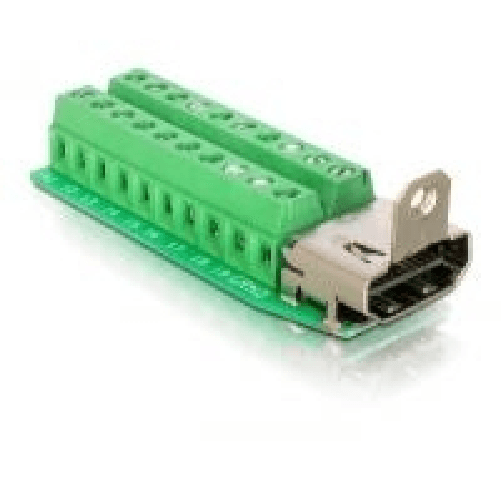 HDMI-Anschluss--20pin-Terminalblock--Pitch-3.81