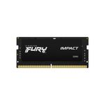 Kingston Technology FURY 16 GB 6000 MT/s DDR5 CL38 SODIMM Impact XMP (16GB 6000MT/S DDR5 CL38 - SODIMM FURY IMPACT XMP)