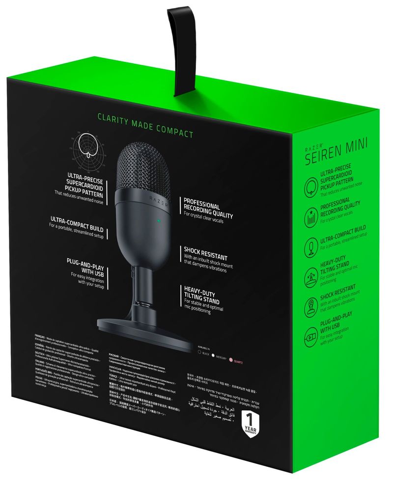 Razer-Seiren-Mini-Nero-Microfono-da-tavolo