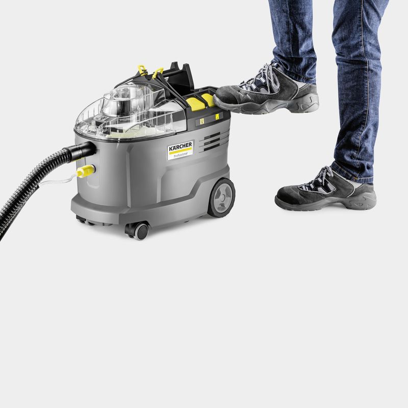 Karcher-Karcher-1.101-702.0-macchina-per-pulire-il-tappeto-Camminare-dietro-Profondo-Nero-Grigio-Giallo