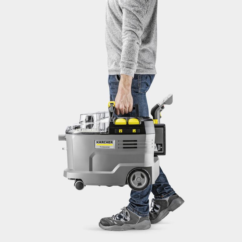 Karcher-Karcher-1.101-702.0-macchina-per-pulire-il-tappeto-Camminare-dietro-Profondo-Nero-Grigio-Giallo