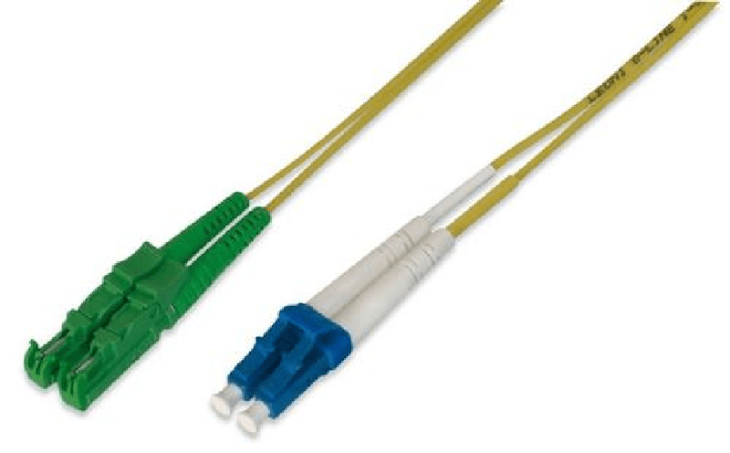 Digitus-Cavo-patch-LWL-E2000-8-APC-su-LC-UPC-modalit--singola--DIGITUS-FIBER-OPTIC-PATCH-CORD---3-METER-E2000-LC-SM-8-AP