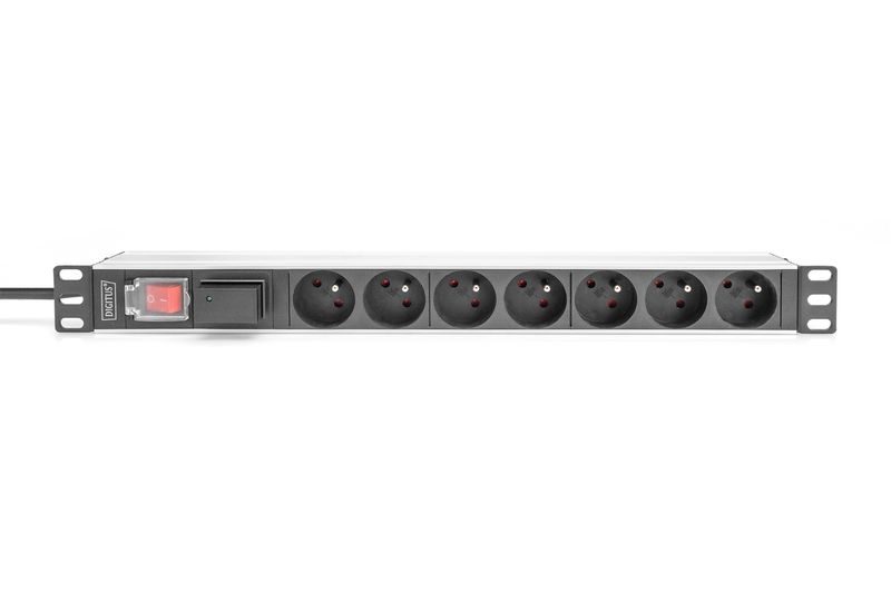 Digitus-Socket-strip-with-aluminum-profile-and-switch-7-way-CEE-7-5-sockets-2-m-cable-with-surge-protection-and-switch--