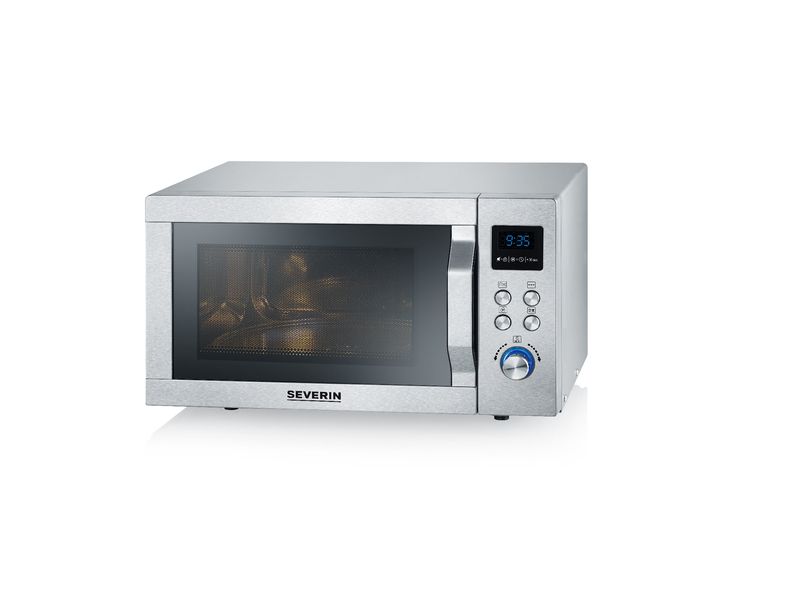 Severin-MW-7774-forno-a-microonde-Superficie-piana-Microonde-combinato-25-L-900-W-Argento