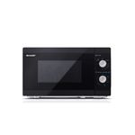 Sharp YC-MG01E-B forno a microonde Superficie piana Microonde combinato 20 L 800 W Nero