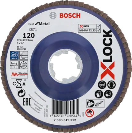 Bosch-X571-Disco-di-macinatura