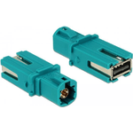 DeLOCK 89896 adattatore per inversione del genere dei cavi HSD USB 2.0 Type-A Blu