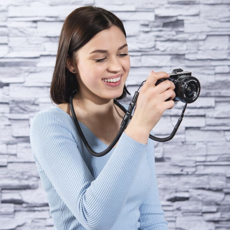 Hama-Braid-120-tracolla-Fotocamera-Nylon-Nero